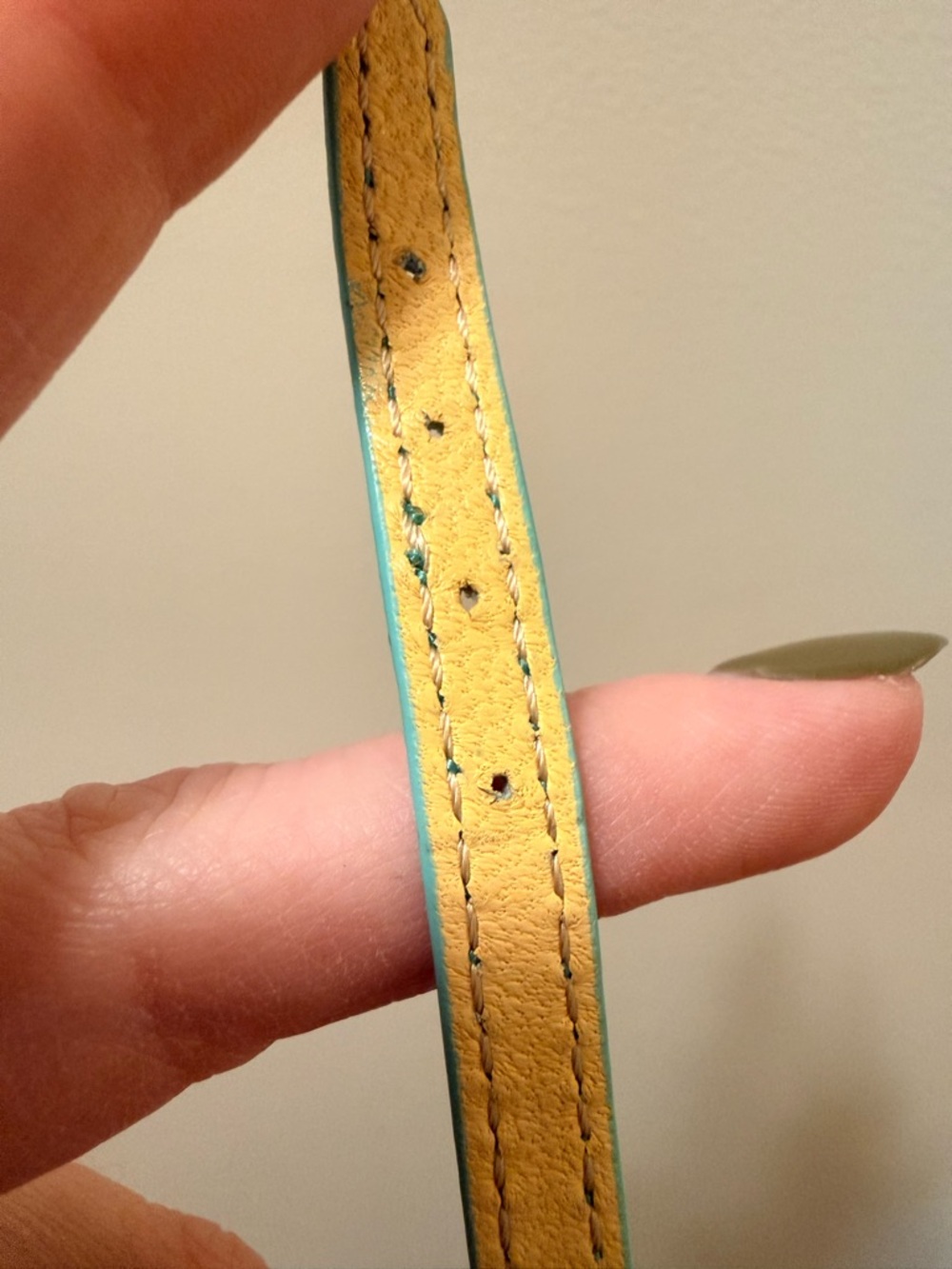FENDI Tiffany Blue Looping Bracelet w/ Box - Picture 6 of 9